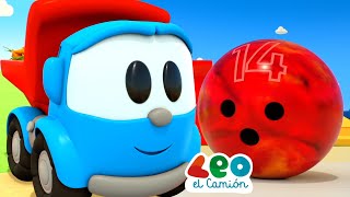 Leo the Truck Español  5 Videos de Leo el Camión más vistos de la semana  Carritos para niños [upl. by Sardse]