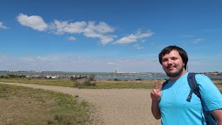 Kent Coast Walk  The Sheppey Crossing to Queenborough [upl. by Maag]