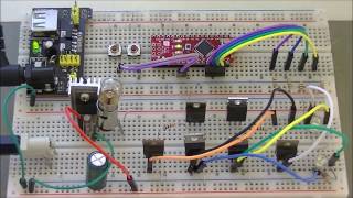 Current Limiting Build HBridge Motor Control with Light Bulb [upl. by Llorrac]