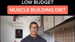 Low BUDGET DIET PLAN  Yatinder Singh  Muscle bodybuilding diet [upl. by Erick]