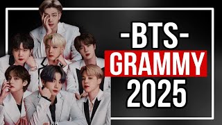 🔴BTS en los GRAMMY 2025 ¿En QUÉ CATEGORÍAS podrían estar NOMINADOS [upl. by Caddric]