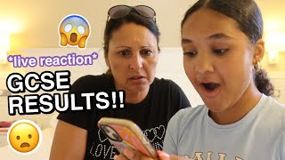 opening my gcse results 2022 live reaction [upl. by Atinhoj]