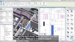 Revit 20181 New Feature  Dynamic Holes [upl. by Gable]