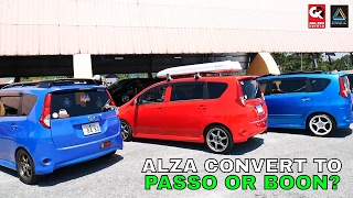 Alza Convert Boon or Passo [upl. by Isiah126]