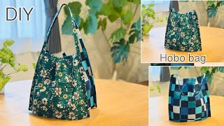 ちょっと変わったホーボーバッグ作り方How To Make Hobo Bag In Easiest Way  Easy Sewing Tutorials  Diy [upl. by Neelcaj]