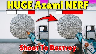 RIP Azami NEW HUGE NERF Coming To Azami in YEAR 9  Rainbow Six Siege [upl. by Seravaj710]