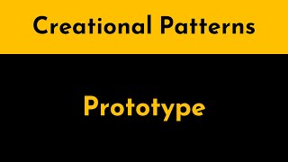 The Prototype Pattern Explained and Implemented in Java  Creational Design Patterns  Geekific [upl. by Ahsenor]