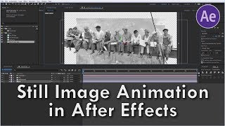 After Effects Tutorial Still image animation  25 D animation  parallax effect by flomotion [upl. by Natassia]