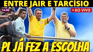 🔴 14h Entre Tarcísio e Bolsonaro PL já tem preferido para enfrentar Lula Jaciara Machuga [upl. by Akiehsat]