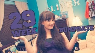 29 WEEK PREGNANCY BUMPDATE  About to Pass Out  Pregnancy After Stillbirth [upl. by Aleacem296]