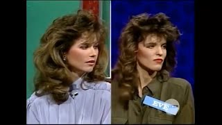 Card Sharks 319 April 1 1987 First appearance of contestant Eve who is a Lacey lookalike [upl. by Llehcear53]