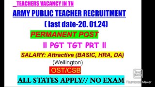 AWES OST CBS VACANCY 202425  APS NEW VACANCY 202425 PERMANENT POST  AWES PGT TGT PRT TN [upl. by Einaj372]