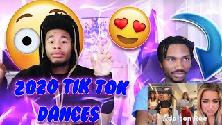 Addison Rae New Tik Tok Dance Reaction 2020  Vlogmas Day 3 [upl. by Rasure460]