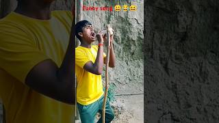 Aa aha song 😂🤣😆funny comedy shortvideo youtubeshorts [upl. by Refennej]