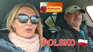 POLSKO 🇵🇱 Biedronka a Tržnice nákup květin svíček na Dušičky a dobrot v obchodě 🐞 [upl. by Cathee36]