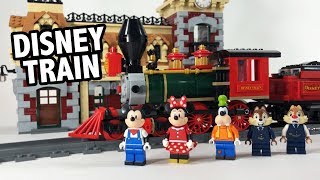 REVIEW LEGO Disney Train and Station Set 71044 [upl. by Alikam264]