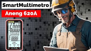 Smart Multímetro Aneng 620A eletrica eletricista eletronica aneng [upl. by Kreegar]