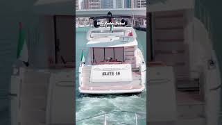 Yacht Rental in Dubai 971563729777 Boats for rent in dubai private luxury yachts dubaiboat party [upl. by Ishii610]