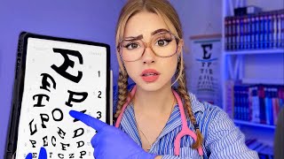 ASMR Cranial Nerve Exam BUT EVERYTHING IS WRONG ❗😲 Medical Roleplay 👩‍⚕️ [upl. by Pessa829]