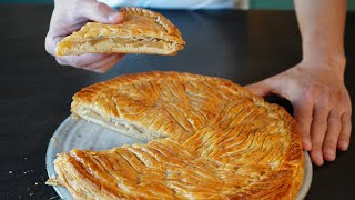 Galette des Rois Pomme Amande  nouvelle recette 2023 ultra bonne [upl. by Tarra974]