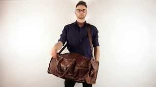 Gusti Leder Reisetasche Ledertasche R2 quotXXLTravelquot [upl. by Ares]