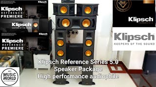 Klipsch Reference Series 50 Speaker Package high end audiophile Speaker system [upl. by Lynde332]