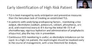 Tumour Lysis Syndrome  April 2023 [upl. by Cecelia]