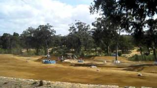 KTM 144SX chris rauhala racing at the nowra track [upl. by Kalam]