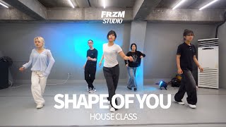 Ed Sheeran  Shape Of You Latin Remix  hamin house 홍대댄스학원 FRZMDanceStudio [upl. by Uranie]