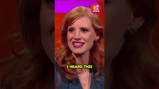 Jessica Chastain 👩‍🦰😅 quotGINGERquot Hilarious shorts [upl. by Lynus]