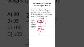 ASVABPiCAT Arithmetic Reasoning Practice Test Q Multiplying Fractions acetheasvab w grammarhero [upl. by Neelyhtak]