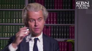 EXCLUSIVE INTERVIEW Wilders Will Take Netherlands Out of EU [upl. by Haianeb]