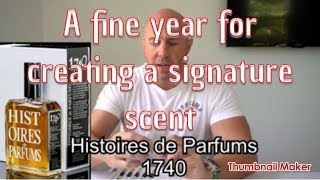 Histoires de Parfums 1740  A very good year [upl. by Hsekin819]