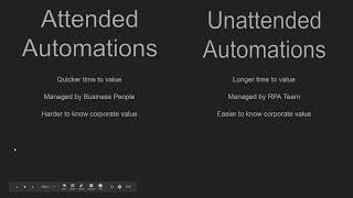 RPA  Who should use it and considerations for attended vs unattended [upl. by Assilrac]