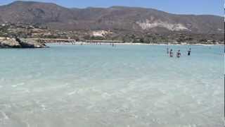 Elafonisi beach Crete [upl. by Innek]