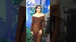 Mrunal Thakur slaying so effortlessly in this brown dress shorts [upl. by Blim]