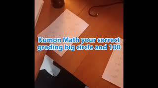 Kumon Math grade [upl. by Aroz452]