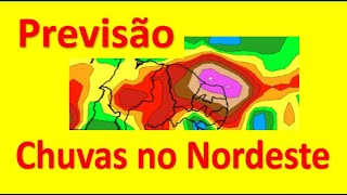 Chuvas no Nordeste Próximos 15 dias [upl. by Siryt]