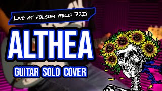 Althea John MayerDead amp Company  Guitar Solo Cover [upl. by Peednama]