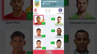 🇦🇷 Barracas1 1 Rivadavia  Estadísticas del Jugador  Resumen  Jornada 17  Liga de Argentina AFA [upl. by Arhez]