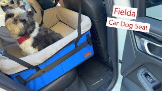 Fielda Car Dog Seat waterproof and portable dogs dogbed dogcarseat [upl. by Absalom]