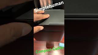 Simplehuman Compost Caddy Unboxing shorts youtubeshorts simplehuman unboxing shortvideo [upl. by Leummas]