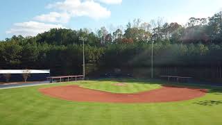 Woodstock Baseball Field Flyover [upl. by Sinnelg]