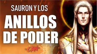 💍 SAURON y los ANILLOS DE PODER  La historia de EREGION y CELEBRIMBOR  Tolkien para principiantes [upl. by Nohtiek]