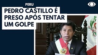 Presidente do Peru tenta golpe e acaba preso [upl. by Enived645]