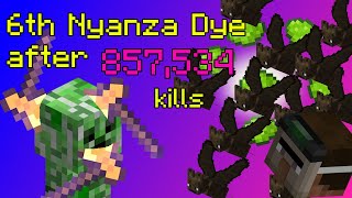 Hypixel Skyblock 6th Nyanza Dye after 857534 total kills [upl. by Tymothy206]