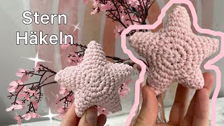 Amigurumi Stern häkeln ⭐️ Häkelanleitung  Mary Crochet [upl. by Orabelle39]