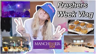 Manchester University Freshers Week Vlog 2021  Take 2 [upl. by Eceer]