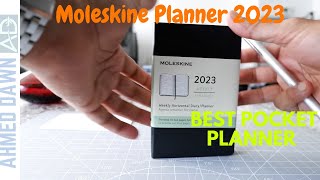 Moleskine 12 Month Weekly Planner 2023  Best Pocket Planner for 2023 [upl. by Enirehtak]