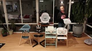 Stokke Tripp Trapp Nomi Steps amp Clikk High Chair Comparison [upl. by Krista]